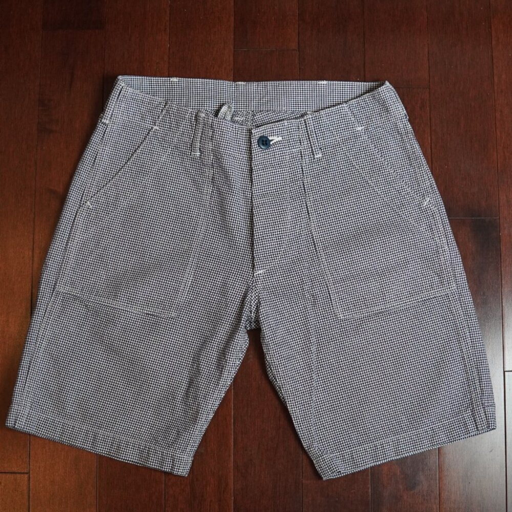 Danton Made in Japan Houndstooth Baker Shorts Size 34